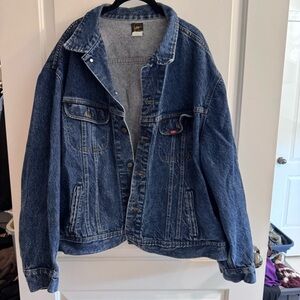 Lee Vintage Denim Trucker Style Jacket PATD-153438 Mens Size X-Large